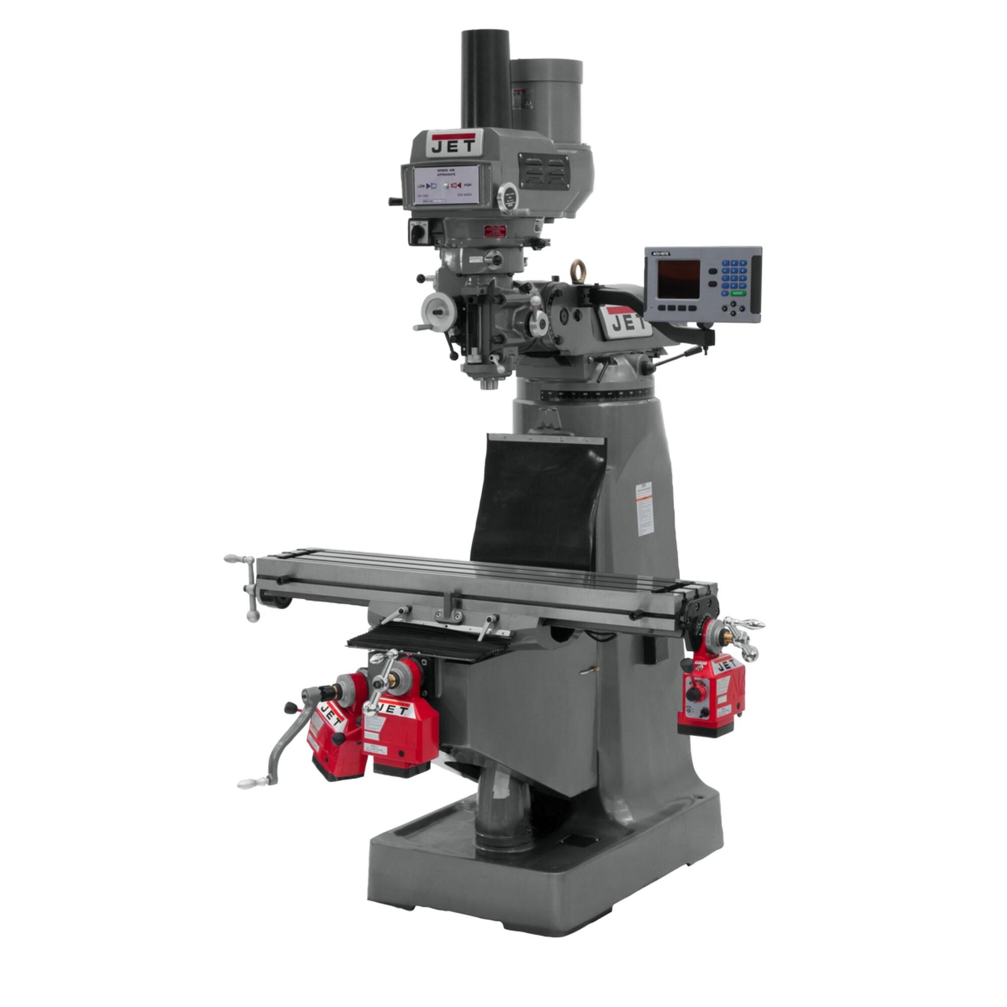 JET Variable Speed Milling Machine - 3 HP, Multi-Voltage, Heavy-Duty, Model# JTM-4VS